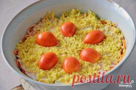 Cлоеный салат с корейской морковью - пошаговый рецепт с фото на Повар.ру