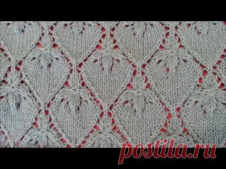 Strawberry Lace Stitch / Knitting pattern 21