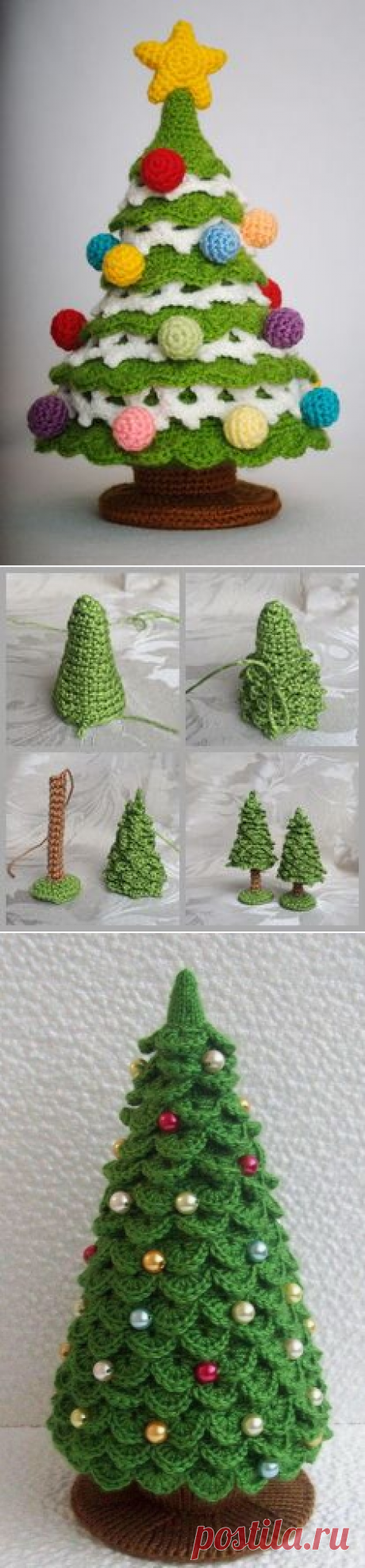 (23) Crocheted christmas tree | Crochet and Things
