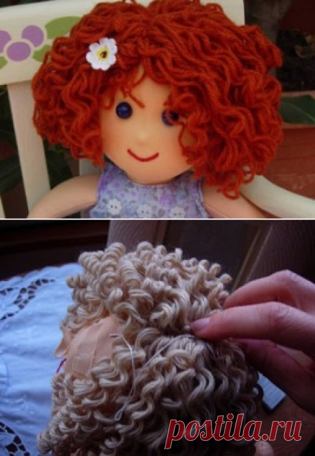 Волосы для куколок