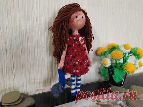 Кукла Джессика, ч.2. Jessica doll, р.2. Amigurumi. Crochet. Вязать игрушки, амигуруми.