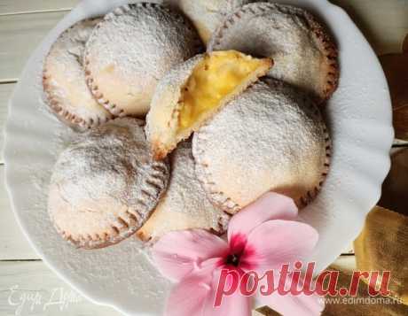 Печенье с заварным кремом и яблоками , пошаговый рецепт на 3960 ккал, фото, ингредиенты - Alesia