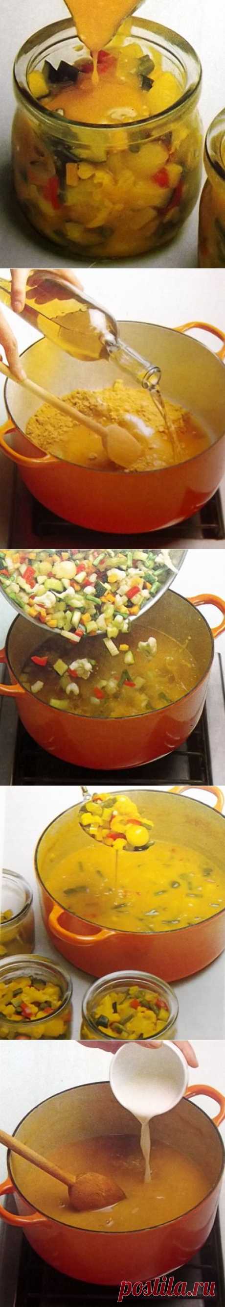 Как приготовить овощи под горчичным маринадом. Фото-рецепт. | Хозяева дома.
