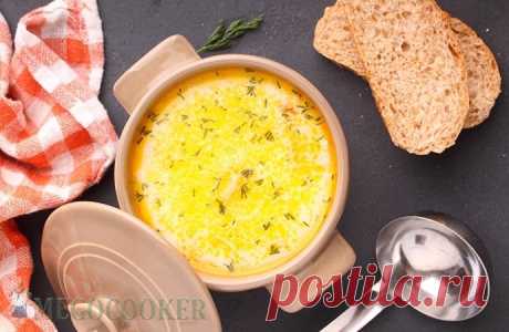 Рецепт сырного супа с семгой в мультиварке — MEGOCOOKER