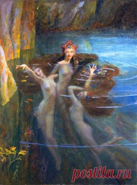 Gaston Bussiere (1862-1928) / Удивительное искусство