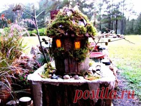 How To Create A Hypertufa Fairy House Little Cedar Shingles In Ga.