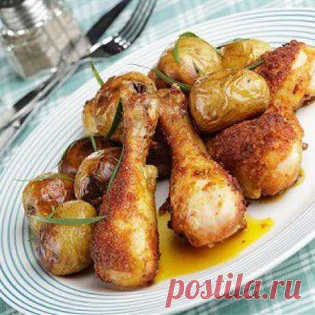 Запеченые куриные ножки рецепт – средиземноморская кухня: основные блюда