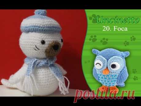 Uncinetto amigurumi 20: Foca