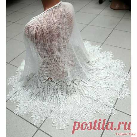 (38) Pinterest - Шаль "Марианна" | knitting