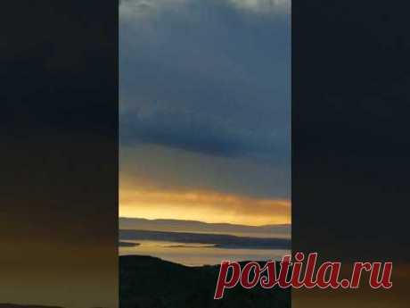 #закат над морем #croatia #adriaticsea
