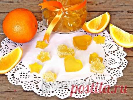 Мармелад апельсиновый — рецепт с фото