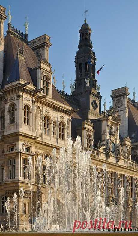 Fontaine de l'Hôtel-de-Ville ~ Paris | Travel - Paris 3