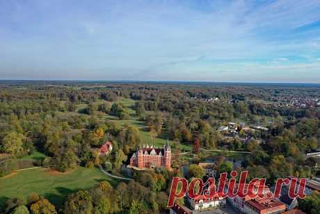 Замки Германии:Мускау ( Schloss Muskau)Часть 1.История замка