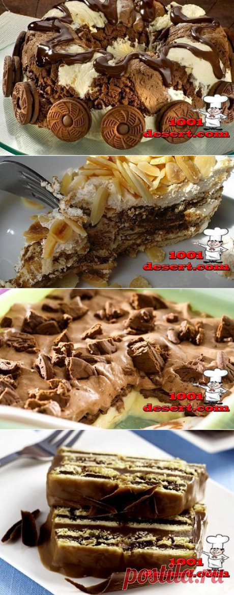 Торты и десерты без выпечки | от 1001десерт