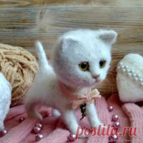Игрушки животные Коты купить на Ярмарке Мастеров, Куклы и игрушки ручной работы
