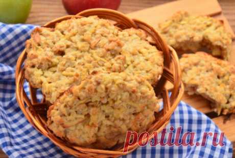 Овсяное печенье с яблоками в домашних условиях: рецепт с фото – готовим за 10 шагов - Onwomen.ru