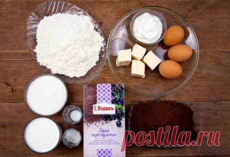 Как приготовить коржи для торта из черемуховой муки | Сладкие пироги