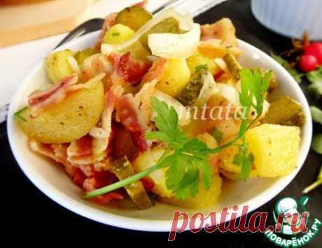 Американский картофельный салат – кулинарный рецепт