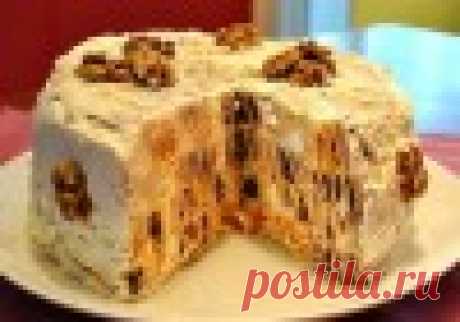 Торт Трухлявый пень - рецепт приготовления с фото