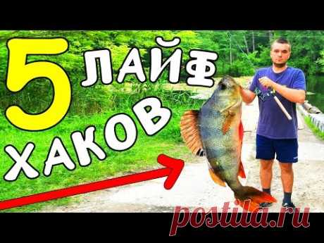 5 ЛАЙФХАКОВ для РЫБАЛКИ на ЛЮБУЮ РЫБУ