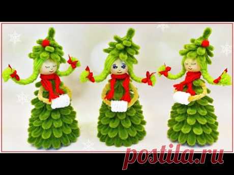 🎄 Чудесная Ёлочка своими руками ✨ Christmas Tree Doll