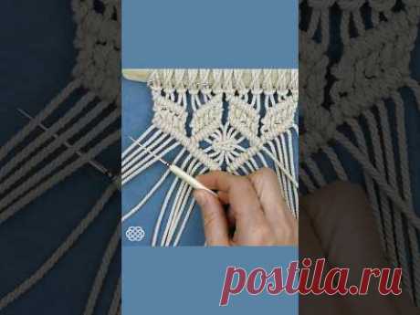 Boho Wall Decor Pattern DIY #macrame