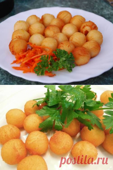 Постная закуска «Шарики» из картофеля / Простые рецепты