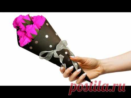 Rose flower bouquet | DIY Rose Flower | Crafts Junction