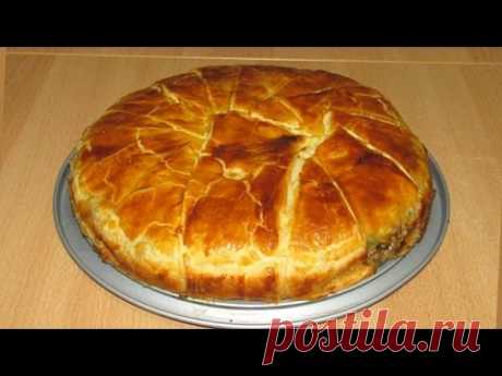 Мясной Греческий Пирог - редкая вкуснятина! (Greek Meat Pie) - YouTube