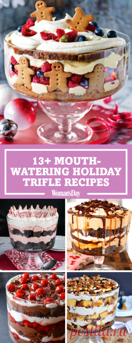 13 Easy Trifle Recipes - How to Make a Christmas Trifle