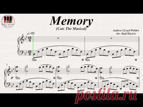 Memory (Cats The Musical) - Barbra Streisand, Betty Buckley, Piano