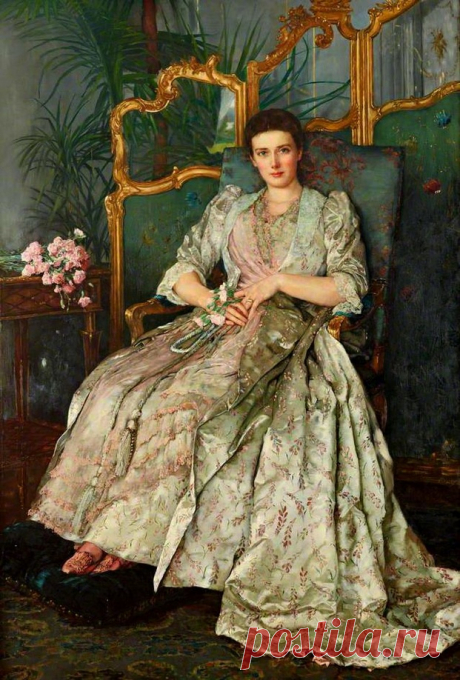 Herbert Arnould Olivier - Charlotte Blanche Shaw | Sovetika.ru - живопись/painting