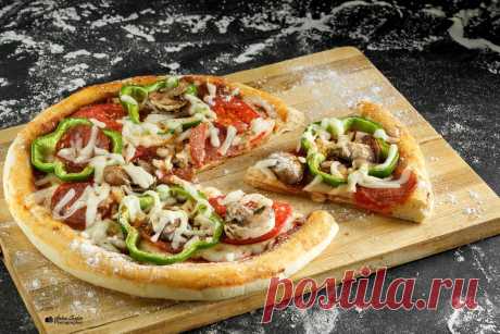 Пицца Маргарита - пошаговый рецепт с фото