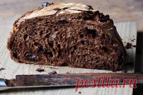 Шоколадный хлеб. Dark Chocolate-Cherry Sourdough Bread | The Perfect Loaf