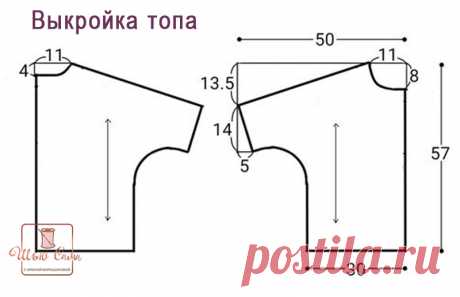 ШЬЮ САМА. Лоскутный топ для лета - ШЬЮ САМА