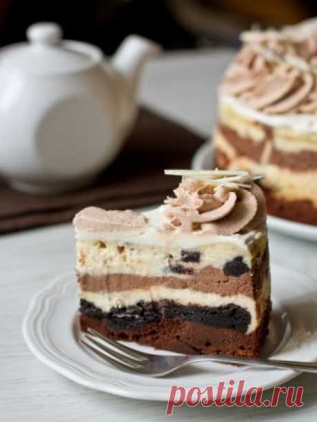 Как приготовить Чизкейк "Шоколадное безумие" - проверенный пошаговый рецепт с фото на Вкусном Блоге