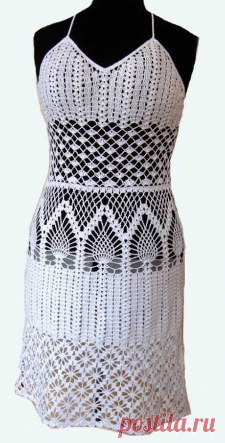 Tina's handicraft : crochet dress