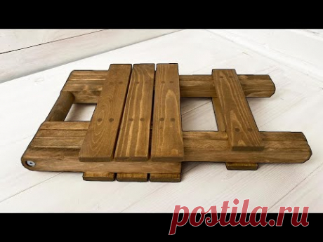 Складной стул своими руками. Homemade chair.