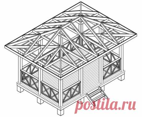 Беседки своими руками: чертежи и размеры, схемы, эскизы и проекты