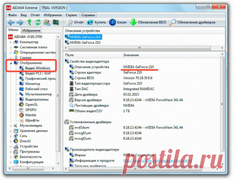 Как узнать, какая видеокарта стоит на компьютере.
