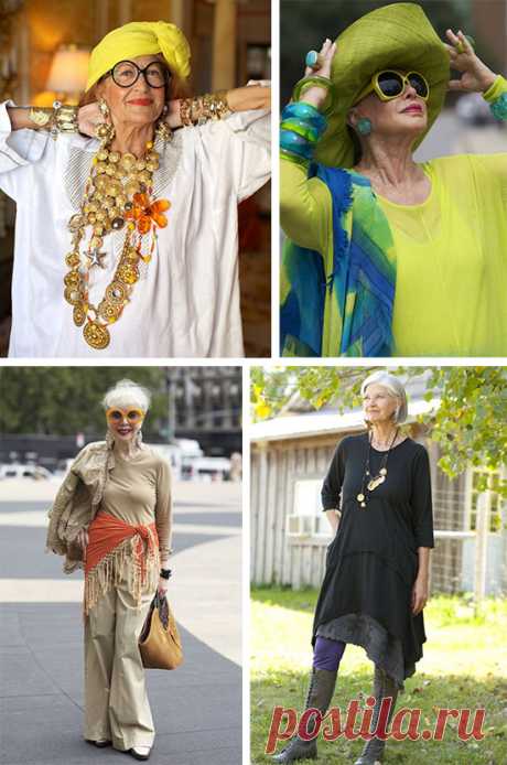 Стиль бохо в одежде для пожилых леди: начинаем новую жизнь!