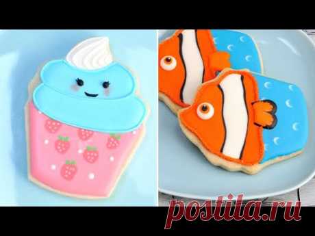 DECORATED CUPCAKE COOKIES IDEAS |Compilation|