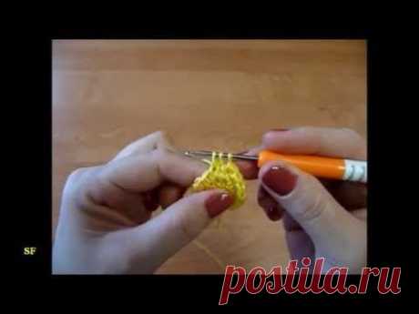 Amigurumi crochet tutorial Magic Ring Increase Invisible Decrease Учимся вязать амигуруми Волшебн - YouTube