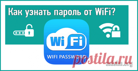 Как узнать пароль от WiFi на компьютере и ноутбуке.