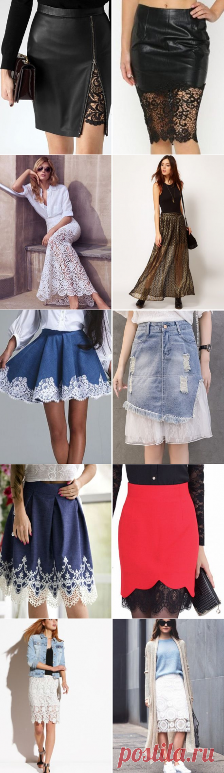 С чем носить кружевную юбку – карандаш, солнце, белая, черная, голубая, джинсовая, вязаная, длинная в пол, миди, короткая юбка с кружевом