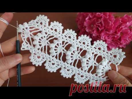 How to make an eye-catching, very beautiful, stylish crochet lace? ranır, etol shawl, summer blouse