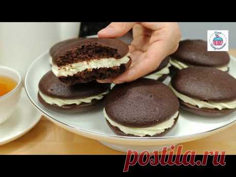 Бисквитные Пирожные &quot;ВУПИ ПАЙ&quot; в домашних условиях! Whoopie Pies