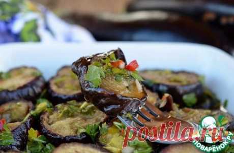 Карамельные баклажаны - кулинарный рецепт