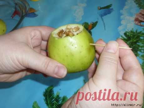 Офигенский рецепт запеченных яблок в микроволновке!