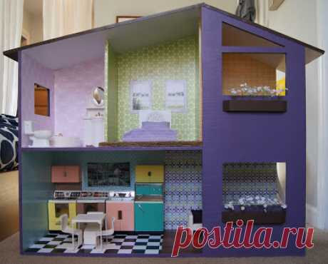 Sutton Grace: making a doll house - part 4